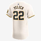 Christian Yelich Milwaukee Brewers Men's Nike Dri-FIT ADV MLB Elite Jersey