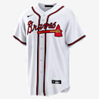 Austin Riley Atlanta Braves Men's Nike MLB Replica Jersey - White