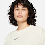 Sudadera oversized de cuello redondo de tejido Fleece para mujer Nike Sportswear Phoenix