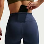 Shorts de ciclismo de tiro alto de 13 cm para mujer Nike One