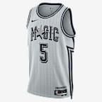 Paolo Banchero Orlando Magic 2024/25 City Edition Men's Nike Dri-FIT NBA Swingman Jersey - Pure Platinum