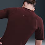 Playera de manga corta Dri-FIT para mujer Nike Zenvy Rib