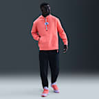 Sudadera con gorro de básquetbol de tejido Fleece Sabrina