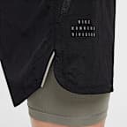 Nike Stride Running Division Men's 12.5cm (approx.) Dri-FIT Water-Repellent 2-in-1 Running Shorts