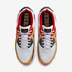 San Francisco 49ers Air Max 90 Men's Nike Shoes