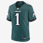 Jalen Hurts Philadelphia Eagles Men's Nike NFL Game Jersey - Green