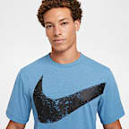 Nike Hyverse Swoosh Men's Dri-FIT Short-sleeve Fitness Top