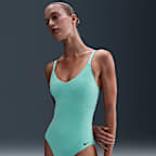 Nike Swim Effortless Essential Women's V-Neck One Piece