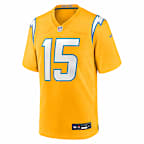 Ladd McConkey Los Angeles Chargers Men's Nike NFL Game Jersey - Gold