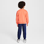 Nike Sportswear Powder Play Younger Kids' Lightweight Fleece 2-Piece Crew Set