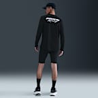 나이키 마일러 남성 드라이 핏 UV 긴팔 러닝 탑