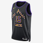 Los Angeles Lakers City Edition Men's Nike Dri-FIT NBA Swingman Jersey - Black