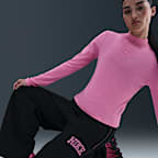 나이키 스포츠웨어 피닉스 플리스 여성 와이드 레그 스웻팬츠