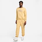 FFF Phoenix Fleece Nike Oversize-Fußball-Sweatshirt mit Rundhalsausschnitt für Damen