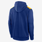 Sudadera con gorro sin cierre Nike Therma de la MLB para hombre Seattle Mariners Authentic Collection