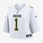 Micah Parsons Green Bay Packers Women's Nike NFL Cropped Tundra Game Jersey - White
