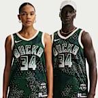 Giannis Antetokounmpo Milwaukee Bucks 2025/26 Select Series Men's Nike Dri-FIT NBA Swingman Jersey