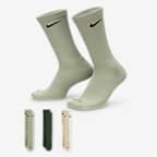 Nike Everyday Plus Cushioned Training Crew Socks (3 Pairs) - Multi-Colour