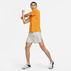 กางเกงวิ่งขาสั้น 5 นิ้วมีซับในผู้ชาย Nike Dri-FIT Run Division Stride