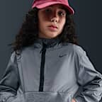 Nike Sportswear City Utility EasyOn Older Kids' Half-Zip Fleece Hoodie