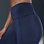 Nike Universa Women's High-Waisted Full-Length Leggings with No Front Seam