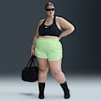 Nike Dri-FIT One Women's High-Waisted 3" 2-in-1 Shorts (Plus Size)