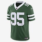 Quinnen Williams New York Jets Men's Nike Dri-FIT NFL Limited Football Jersey - Green