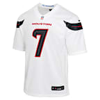 C.J. Jersey Nike de la NFL Game para niños talla grande Stroud Houston Texans - Blanco