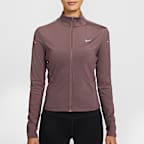 ナイキ スウィフト ウィメンズ Dri-FIT フルジップ ミッドレイヤー ランニングトップ