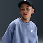 Nike Sportswear Club Fleece Big Kids' Oversized Sweatshirt