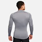 Nike Pro Men's Dri-FIT Fitness Mock-Neck Long-Sleeve Top