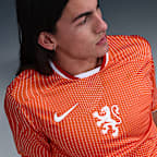 Netherlands 2025 Stadium Home (Women's Team) Men's Nike Dri-FIT Soccer Replica Jersey