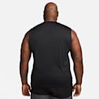 Playera sin mangas para hombre (personas altas y tallas grandes) Nike Swim Hydroguard Essential