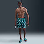 Nike Swim Breaker Men's 7" Brief-Lined Volley Short