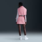 Falda de tiro medio para mujer Nike Sportswear Club Fleece