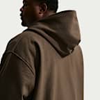 Sudadera con gorro de tejido Fleece de cierre completo para hombre Nike Solo Swoosh