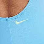 Traje de baño de una pieza con diseño de espalda en U para niñas talla grande Nike Swim