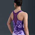 Leotardo con espalda deportiva Nike Petal Clouds Nike Gymnastics