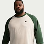 Nike Sportswear Club Men's 3/4-Sleeve Raglan Top
