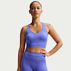 Nike Pro Seamless Women's Dri-FIT High-Waisted 12.5cm (approx.) Biker Shorts