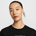 나이키 여성 오버사이즈 반팔 그래픽 티셔츠