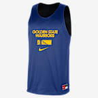 Golden State Warriors Courtside Men's Nike NBA Mesh Training Jersey