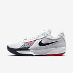 Nike G.T. Cut Academy-basketballsko til mænd - hvid/Sport Red/Obsidian