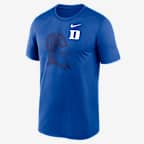 Duke Campus Legend Shadow Logo Men's Nike Dri-FIT College T-Shirt - Royal