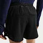 나이키 스트라이드 남성 드라이 핏 5인치 브리프 라인드 러닝 쇼츠