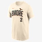 Gunnar Henderson Baltimore Orioles City Connect Men's Nike MLB T-Shirt - Natural