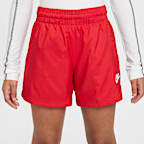 Shorts de tejido Woven de 12 cm para niños talla grande Nike Sportswear Club
