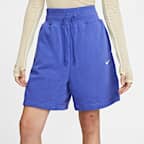 Shorts de ajuste holgado y tiro alto para mujer Nike Sportswear Phoenix Fleece