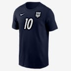 Christian Pulisic Team USA Men's Nike Soccer T-Shirt - College Navy