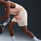 Shorts de básquetbol de tejido Woven de 15 cm para hombre Nike Icon